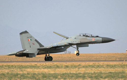 资料图:印度苏-30MKI战斗机 资料图:印度苏-30MKI战斗机