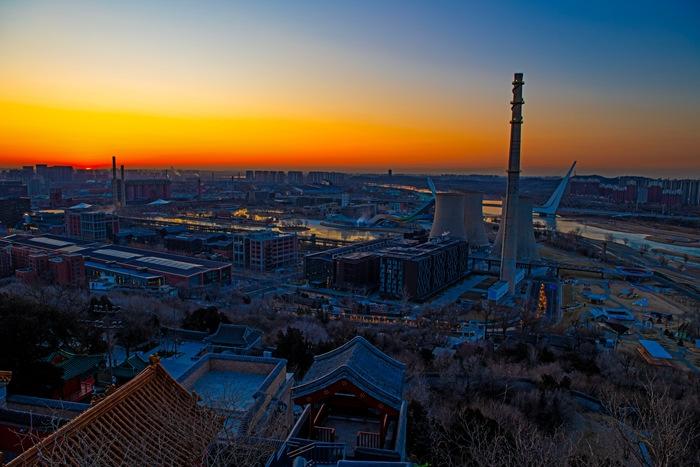 全国各地迎新年第一缕曙光