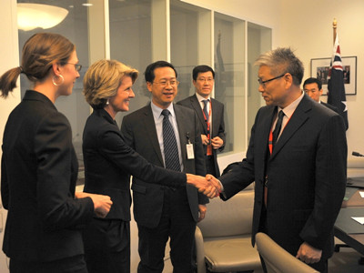 外交部副部长谢杭生:确保马航客机搜寻工作继续进行