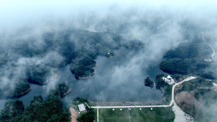 广西三江 湖光山色美如画